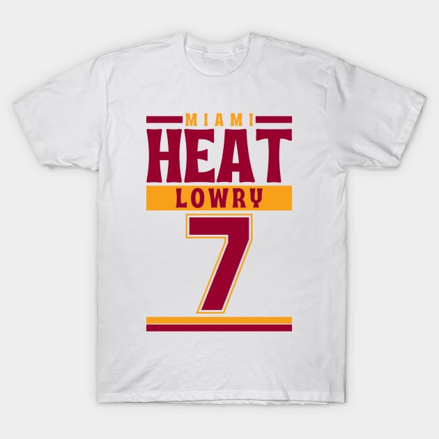 Miami Heat Lowry 7 Limited Edition T-Shirt by Astronaut.co